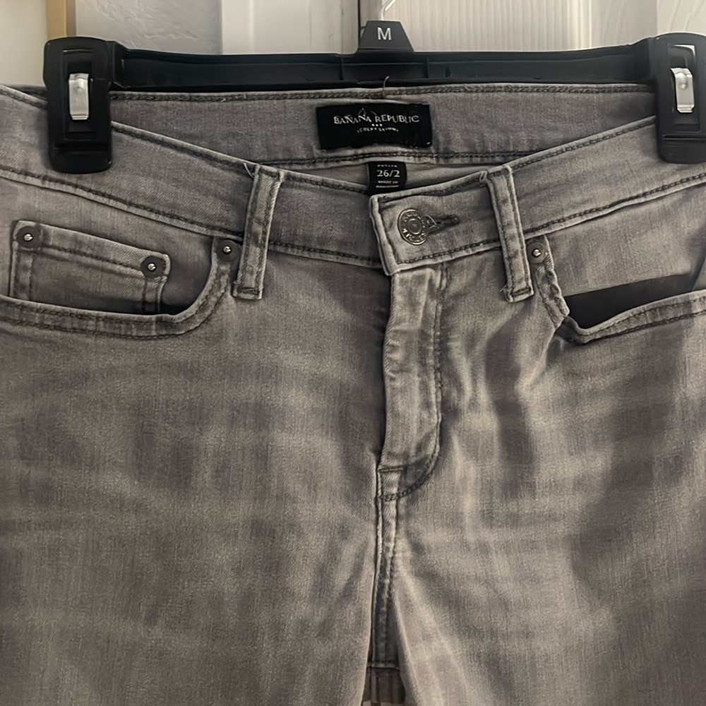 Banana Republic Grey Skinny Jeans